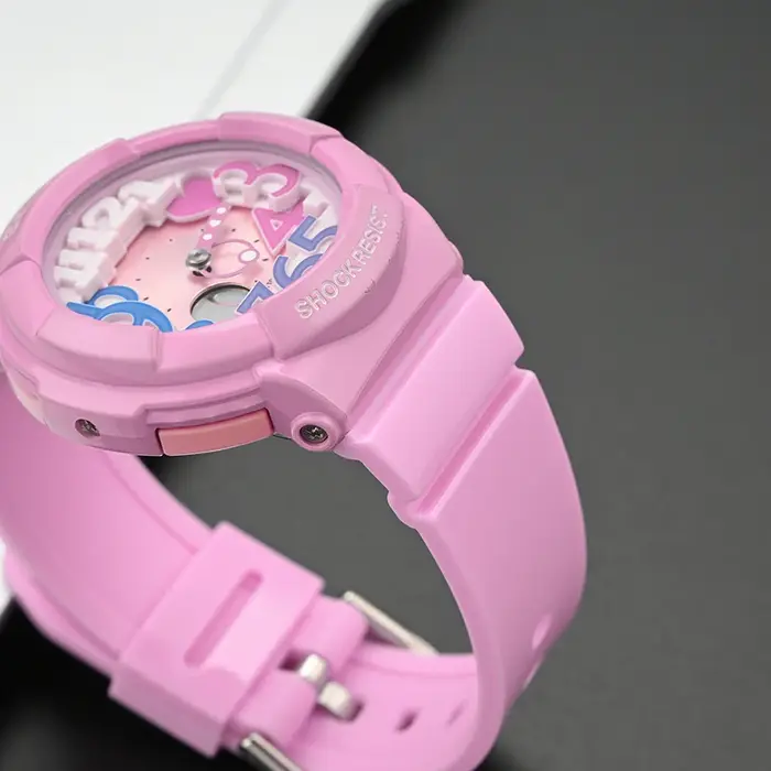 Pour Casio Baby-G BGA-130/131/132/133/160/161 BGD-140/141/500/501/560/5000 Bracelet de montre bande TPU résine femmes