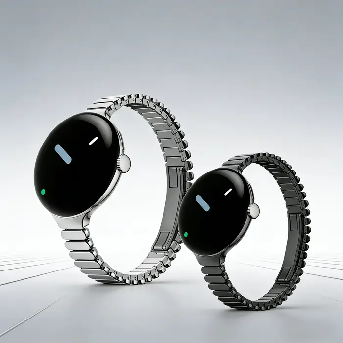 Bracelet de montre à maillons ovales pour Google Pixel Watch 4/3/2/1 41 mm