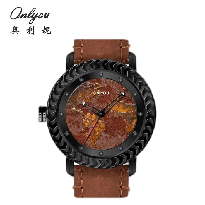 ONLYOU – montre étanche à Quartz pour hommes, marque de luxe, montre de sport élégante, montre d'étudiant Cool avec carte du monde, livrée avec boîte de montre