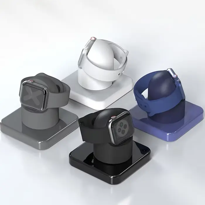 Support de chargeur pour Apple Watch série Ultra/8/SE2/7/6/SE/4/3 49mm/45mm/44mm/42mm/41mm/40mm/38mm