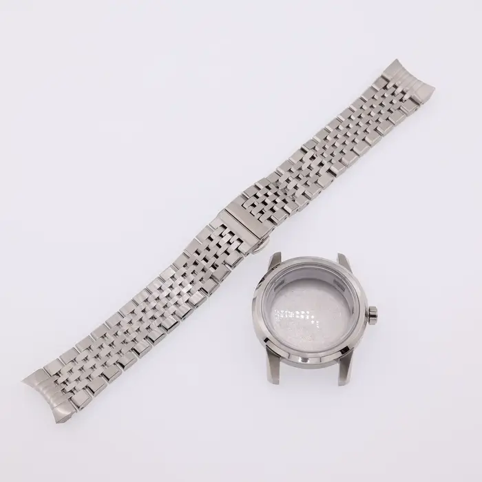 Boîtier de montre pour homme 40 mm en acier inoxydable 316L