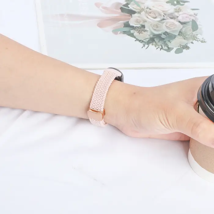 Bracelet tressé magnétique pour Xiaomi Mi Band 10