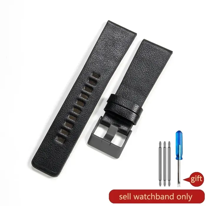 Bracelets de montre en cuir véritable de bonne qualité
