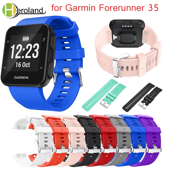 Bracelet de remplacement coloré pour Garmin Forerunner 35/30