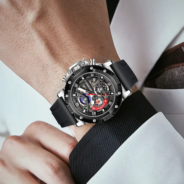 Montre de sport LIGE pour homme