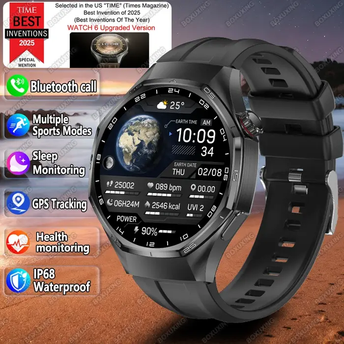 Nouvelle Montre Connectée 6 Pro GPS 2026 pour Hommes