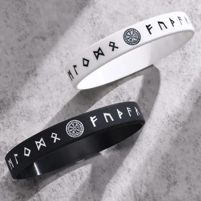 Vnox – Bracelet en Silicone pour hommes