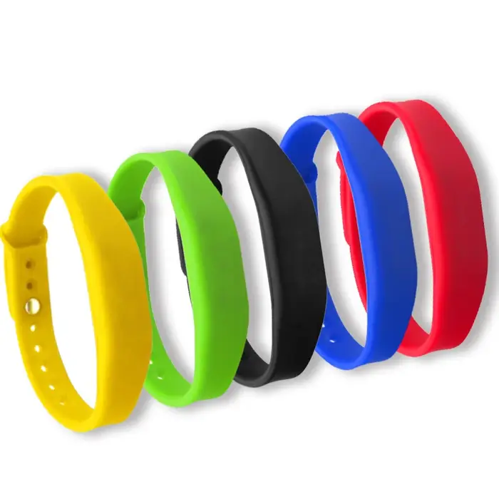 Bracelet RFID en Silicone réglable NFC NTAG215