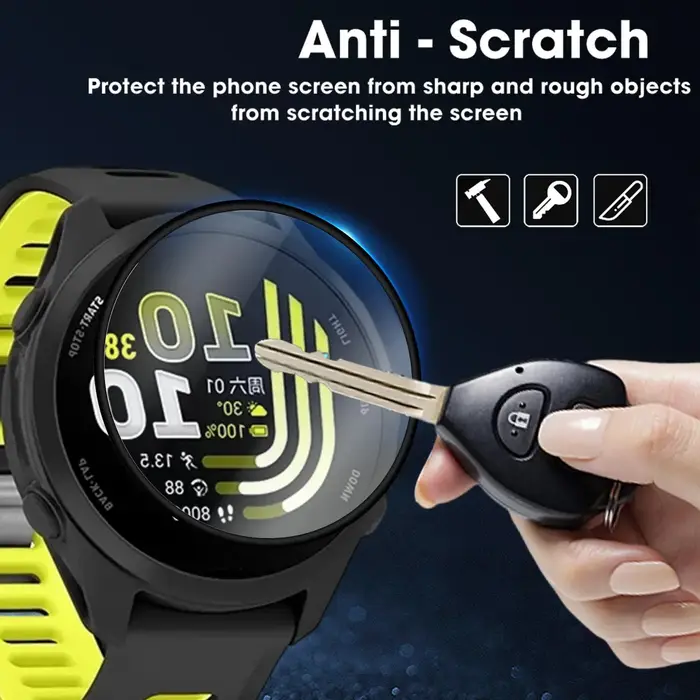 Protecteur d'écran pour montre Garmin Forerunner 70/170