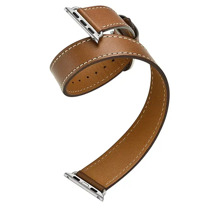 Bracelet Double Tour pour bracelet de montre Apple 45mm 41mm 44mm/40mm 42mm/38mm bracelet de montre 