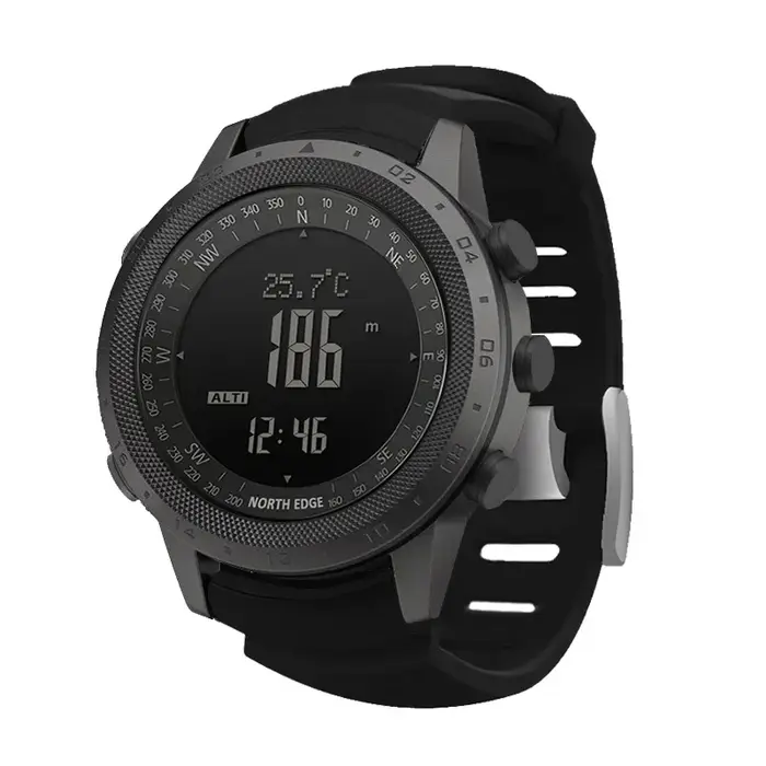 Nouvelle montre numérique de sport NORTH EDGE pour hommes, course à pied, natation, militaire, armée