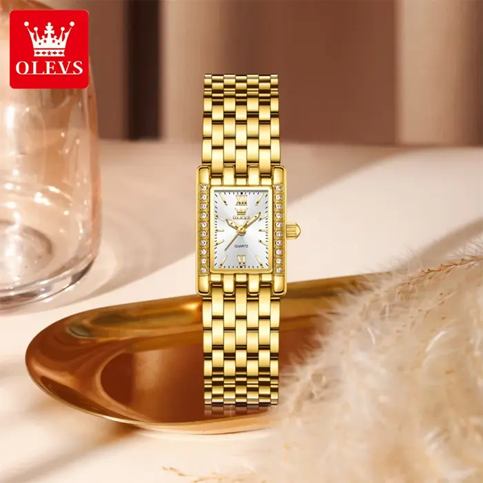 OLEVS 3700 élégant Original femmes scintillant montre à Quartz