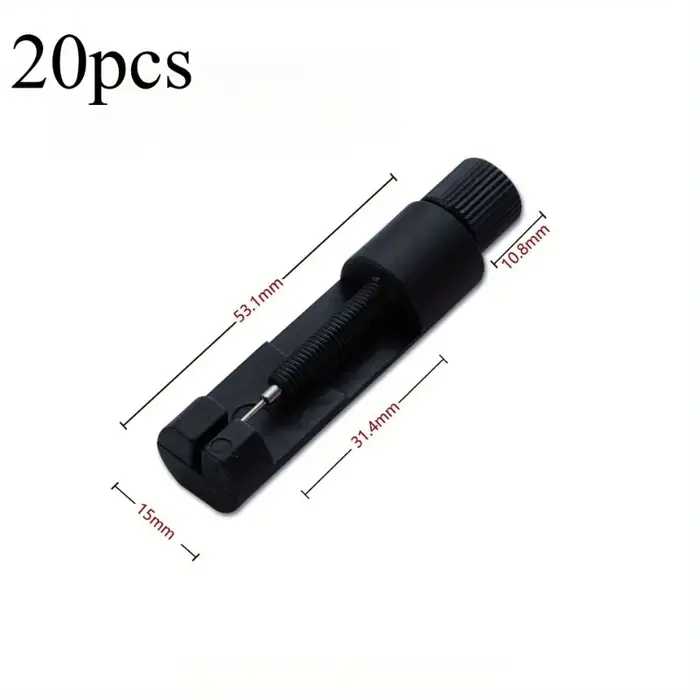20 pièces en plastique Bracelet de montre lien ajuster fente sangle