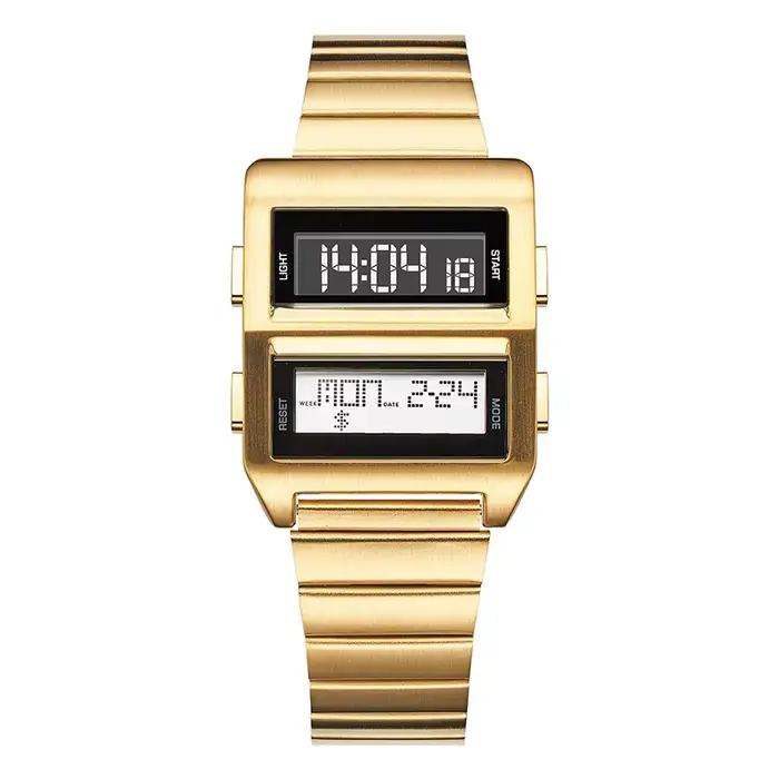 Montre à double écran matriciel