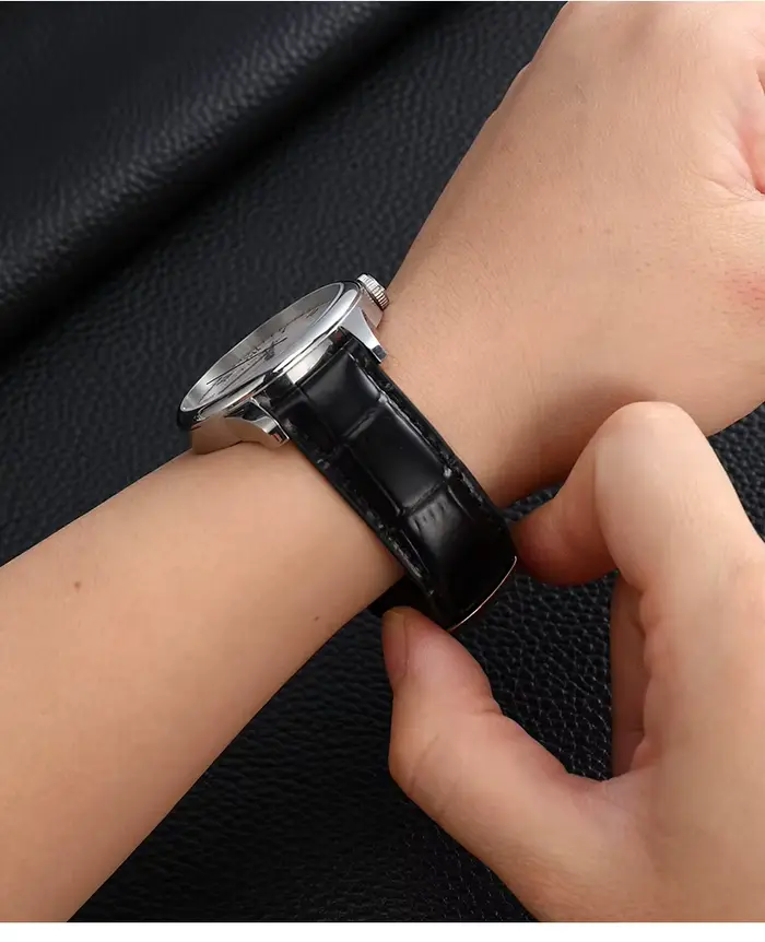 Bracelet de montre en cuir véritable pour Tissot - Convient aux montres pour hommes T41 Le Locle