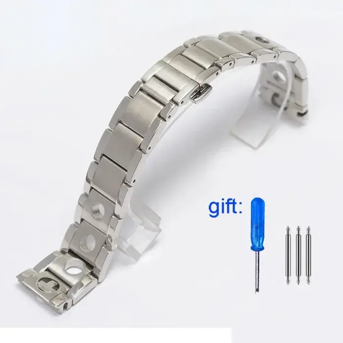 Bracelet de montre en acier inoxydable massif, accessoires de montre pour Tissot 1853 PRS516 T91 T02
