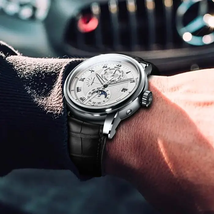 LOBINSettlement-Montre de marque de luxe pour homme