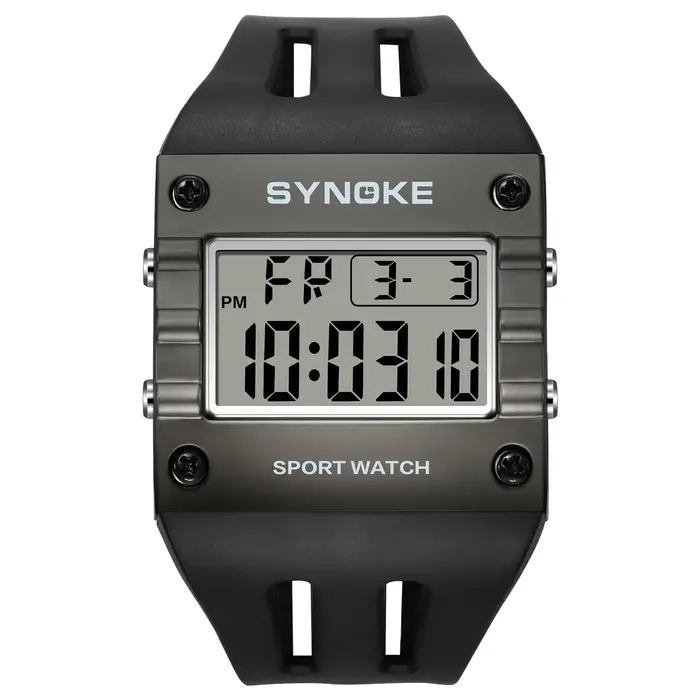 Montre de sport numérique pour homme SYNOKE