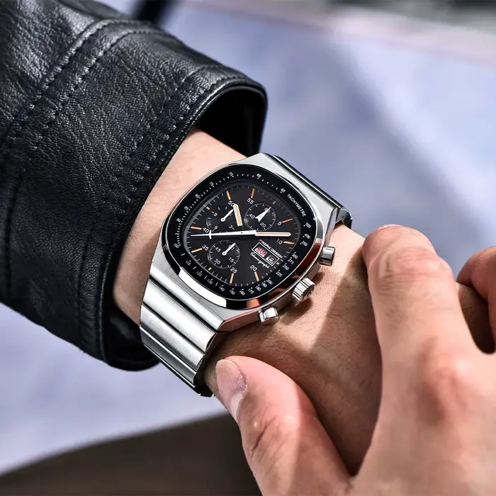 Montre à quartz pour homme PAGANI DESIGN PD1819, mouvement Miyota OS00, testeur de vitesse, saphir, chronographe étanche, Reloj Hombre