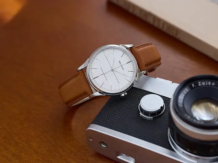 Baltany hommes PIlot montre 38.5mm rétro mécanique montre-bracelet saphir 50m étanche petit deuxième cadran ST1701 ST1700