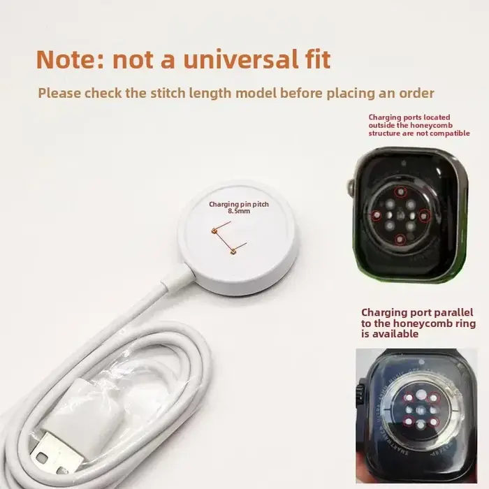 Chargeur pour montre connectée Huaqiangbei DW89 DW88 DW98 S12 S10 S8 Cellular Watch Ultra S9 Ultra2 CDS9 DS8 WK89 VP600 WTK89 GS29 CD99