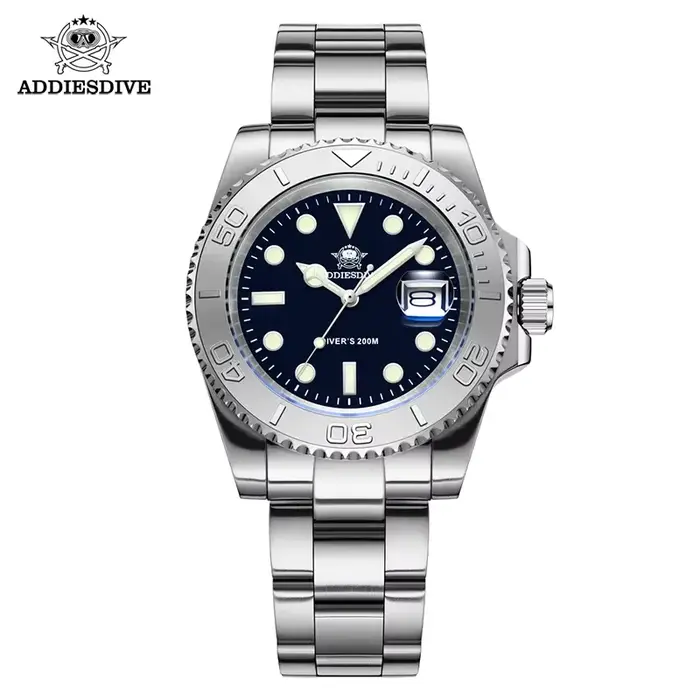 ADDIESDIVE luxueux montre à Quartz analogique pour hommes BGW9 lumineux 20 barres étanche
