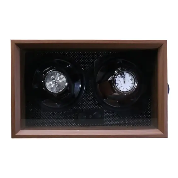 Remontoir de 2 montres automatique, alimentation Usb, boîte de montre en bois de luxe adaptée aux mo
