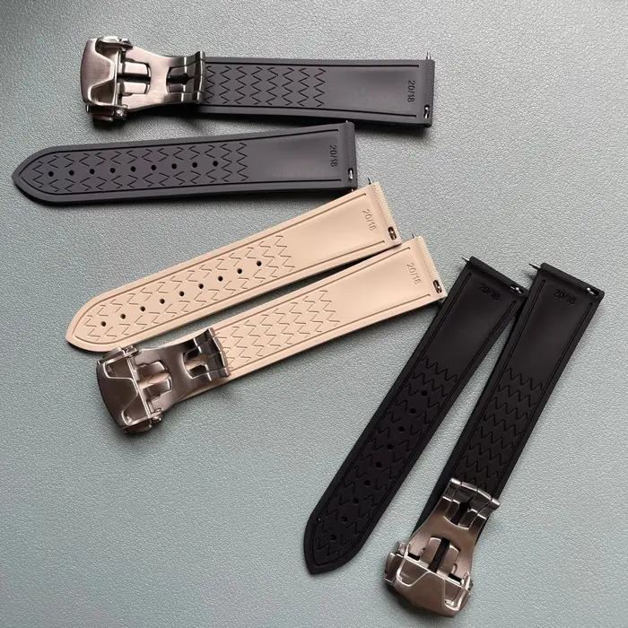 Bracelet de montre universel en caoutchouc FKM