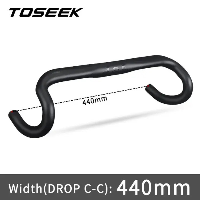 TOSEEK – guidon en carbone pour vélo de route