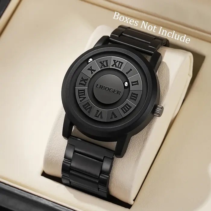 Mode Suspension magnétique hommes d'affaires montre à Quartz Roma cadran montres