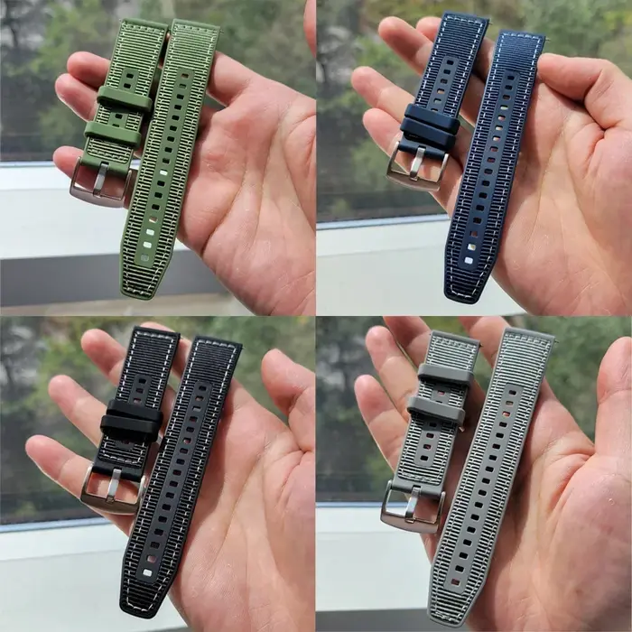 22mm tissé tresse ceinture Bracelet officiel pour Huawei montre GT4 bande
