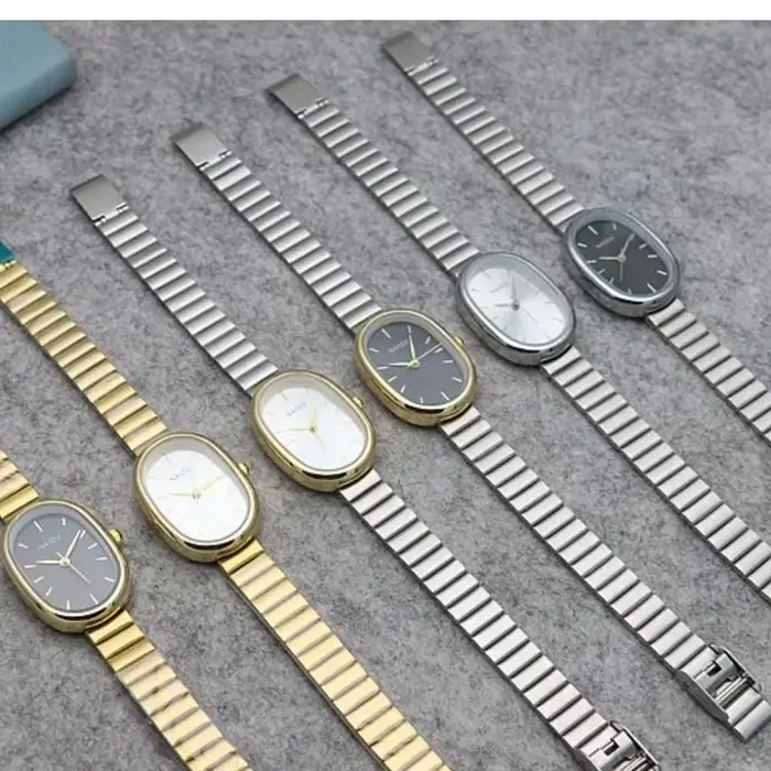 Montre à Quartz ovale pour femmes