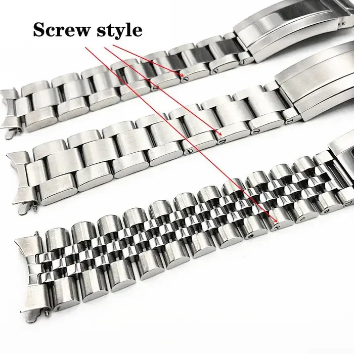 Bracelet de montre en acier inoxydable 904
