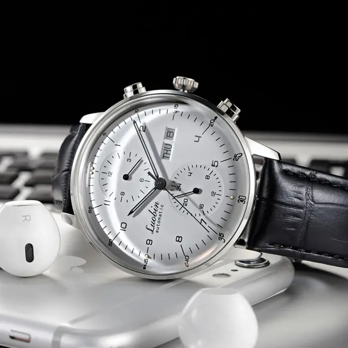 Luobin montre automatique hommes montre-bracelet mécanique mode robe montres de luxe 42mm