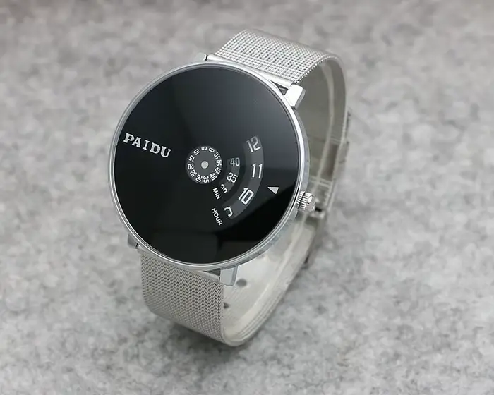 UTHAI CQ208 Nouvelle montre à quartz de style minimaliste, décontractée et tendance, multifonctionne