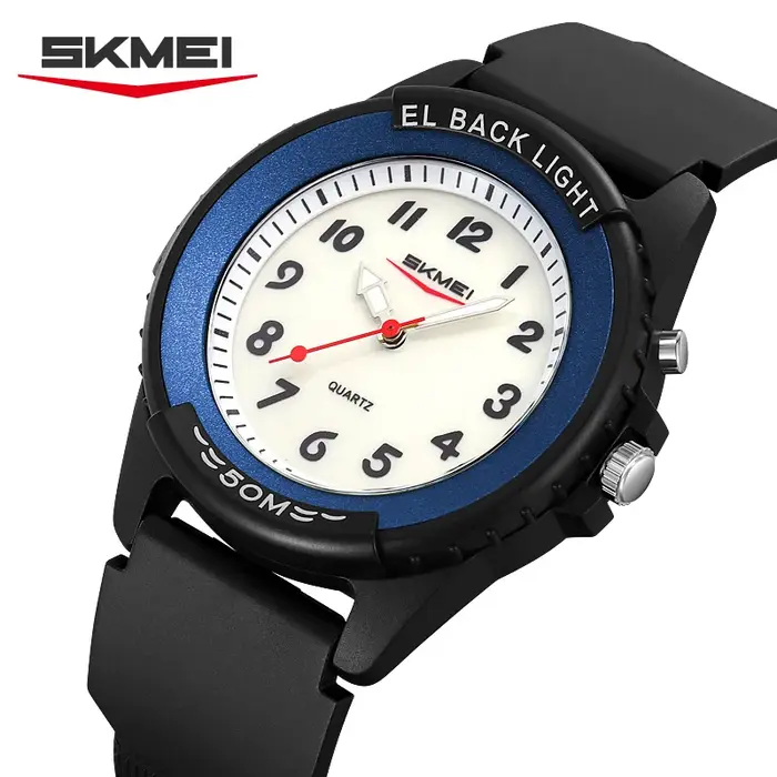 SKMEI 2433 Nouvelle Montre à Quartz Simple d'Extérieur pour Étudiants (Hommes et Femmes)
