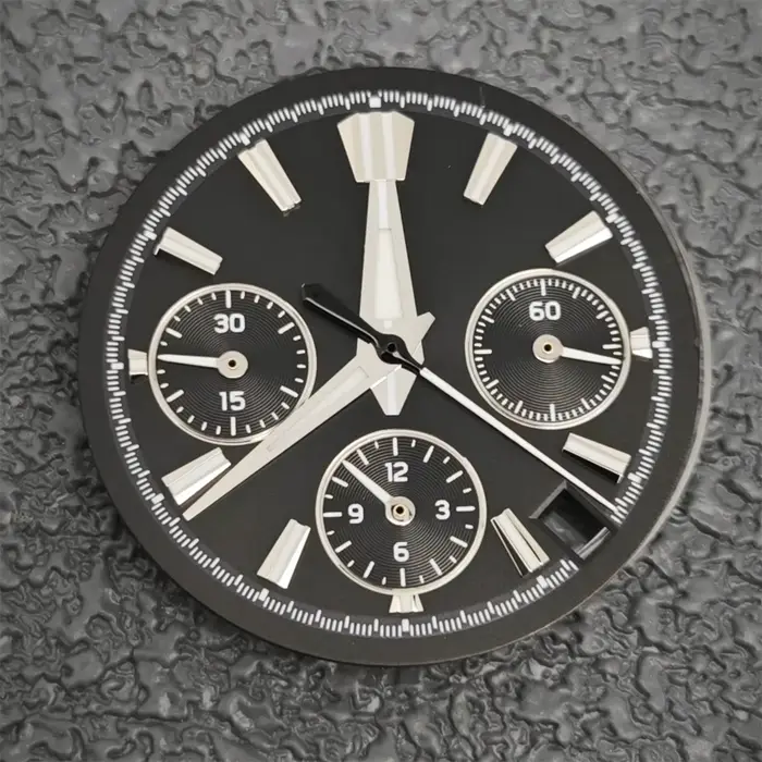 Cadran de montre VK63 29.5mm bleu glace lumineux BGW9