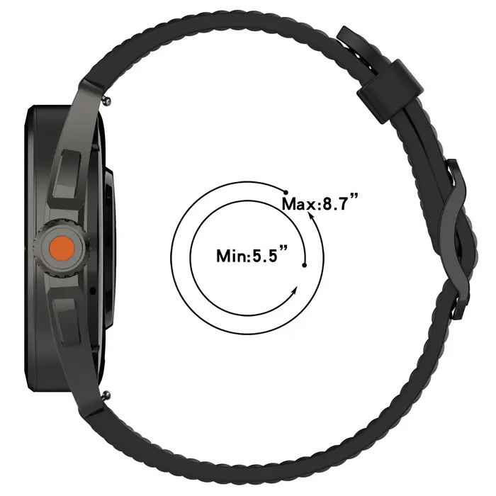 Bracelet de sport respirant 20mm 22mm pour montre Amazfit Active Max