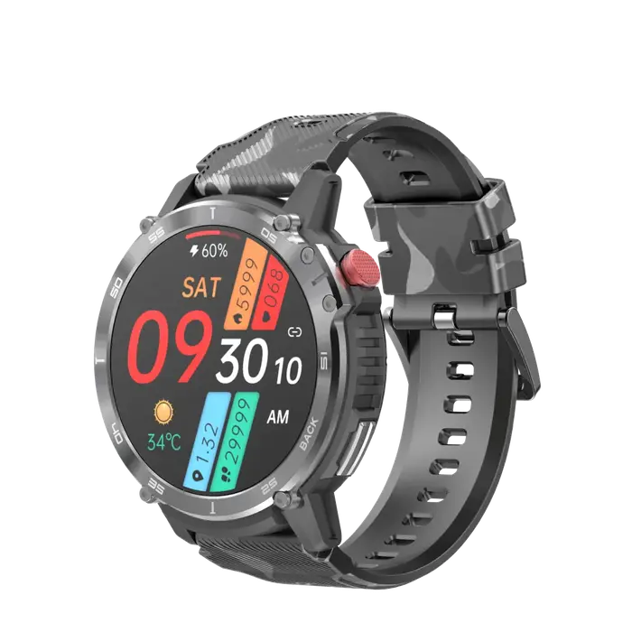 LEADOYS montre intelligente avec musique hors ligne multi-montre visages Bluetooth parler Message al
