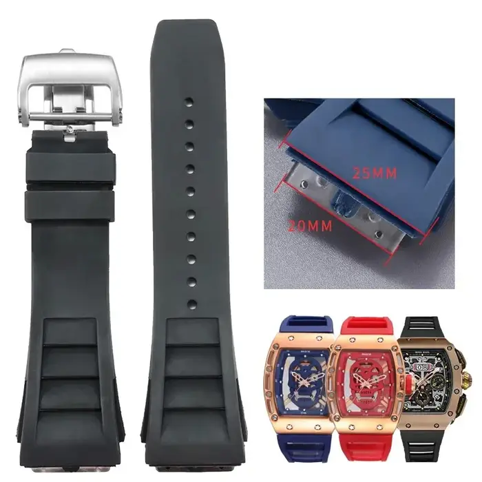 Bracelets de montre pour Richard Mille Rm011