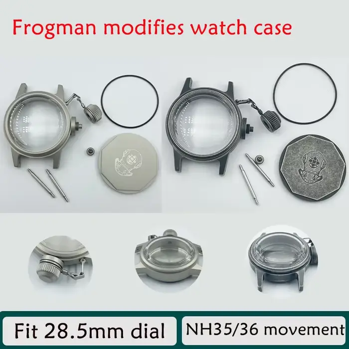 Frogman-Boîtier de Montre à Main 3/4