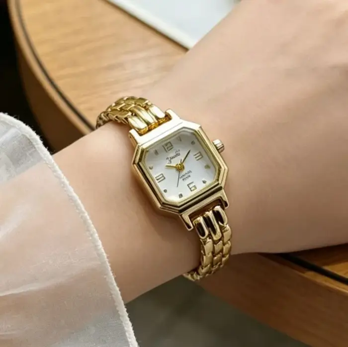 Montre à quartz pour femme de marque, petite montre carrée pour femme, montre bracelet tendance, montres de luxe, vente en gros, Relojes Para Mujer