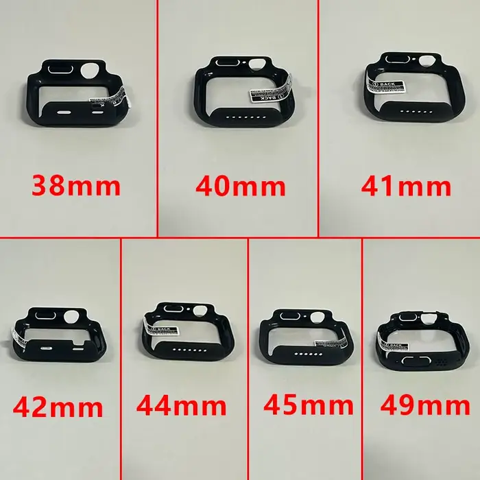 Verre trempé + couvercle pour boîtier de montre Apple Ultra accessoires SE 3 4 5 6 7 8 étui de protection d'écran Iwatch 49mm 45mm 41mm 44mm 40mm