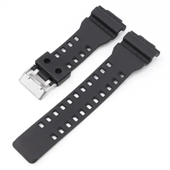 Bracelet de montre en caoutchouc silicone 16mm pour mol pour G choc GD-100 G-8900 GA-120 remplacemen