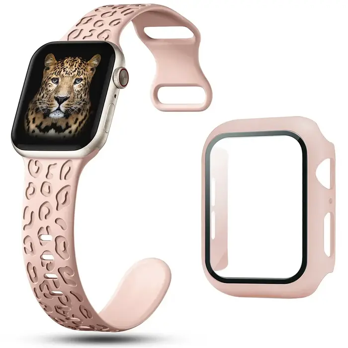 Bracelet + verre + étui pour Apple Watch série 11 10 8 7 9 6 4 5