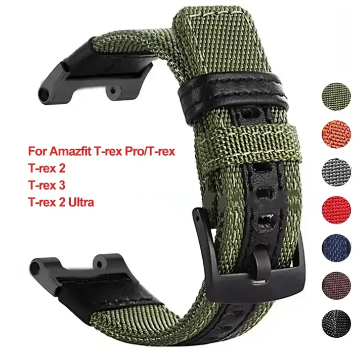 Nouveau Bracelet en Nylon pour Amazfit t-rex 3 2 Ultra