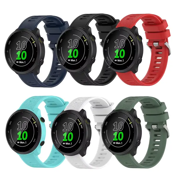 Bracelet de montre pour Garmin Forerunner 158 55