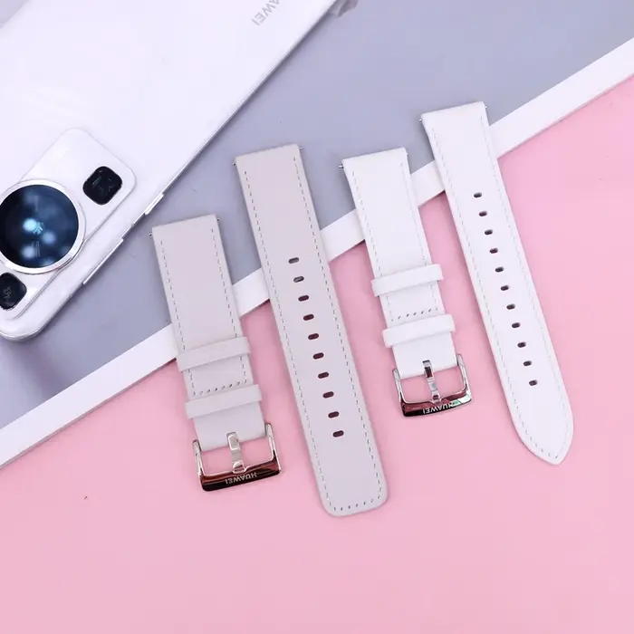 Bracelet de montre en caoutchouc et silicone pour femme