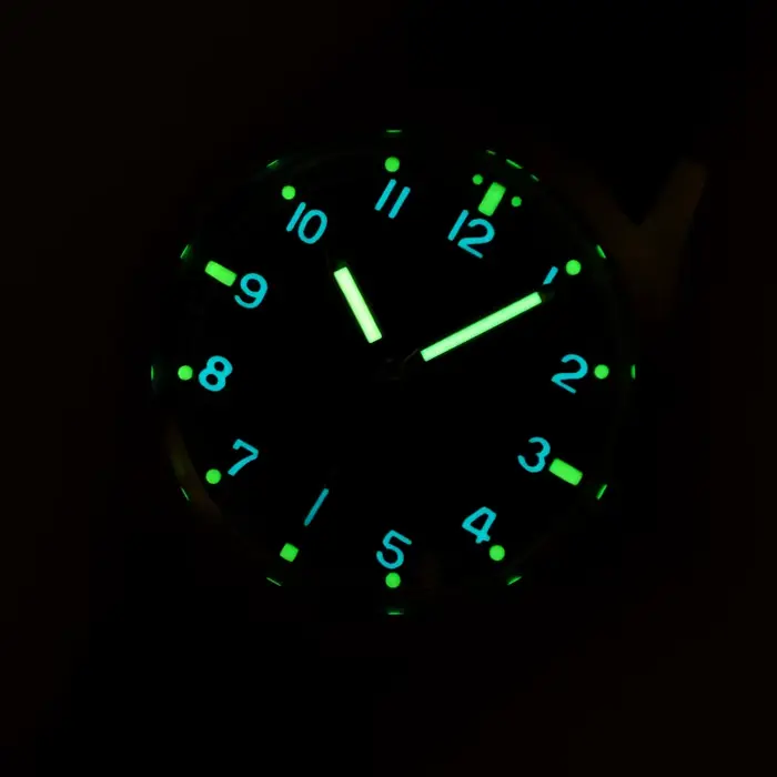 Baltany sale douzaine montre homme S2019 militaire Vintage montre-bracelet petite seconde main VD78 Quartz lumineux 100M étanche champ Wa
