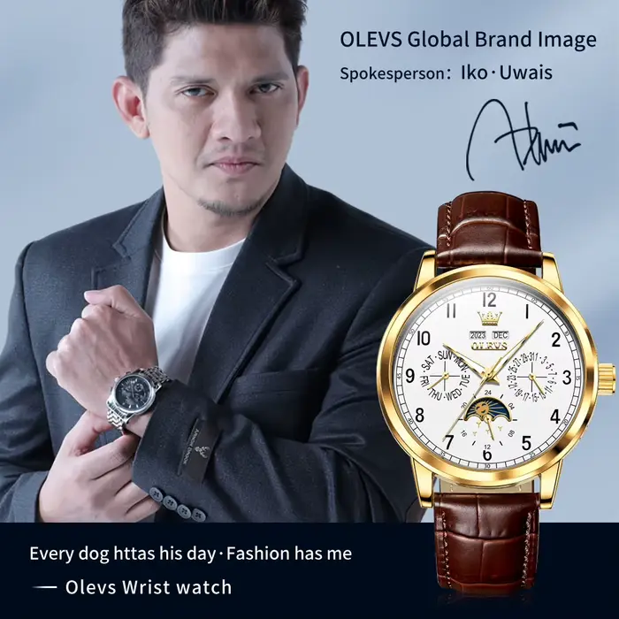 Montre Mécanique existent en Cuir pour Homme